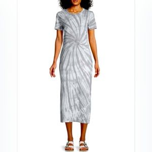 Tie Dye T Maxi T Shirt Dress